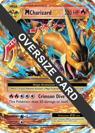 M Charizard EX - 13/106 (Form Y) 13 - Jumbo Cards Holofoil