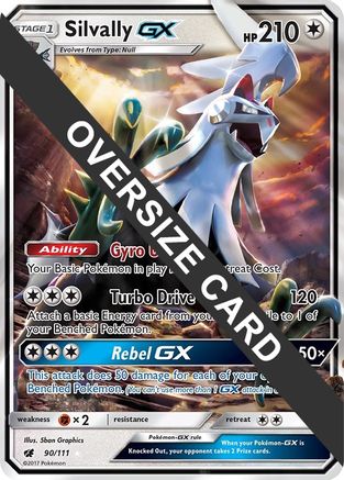 Silvally GX - 90/111 90 - Jumbo Cards Holofoil