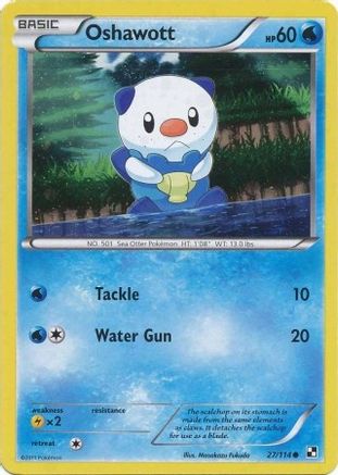 Oshawott - 27/114 (Cosmos Holo) 27 - Alternate Art Promos Holofoil