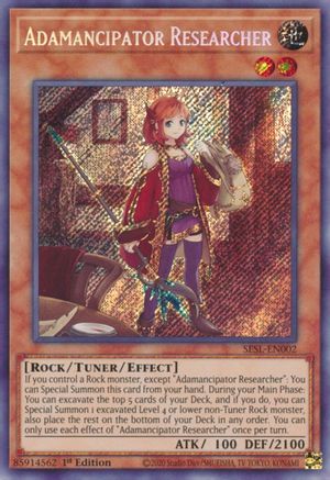 Adamancipator Researcher - SESL-EN002 - Secret Slayers 1st Edition