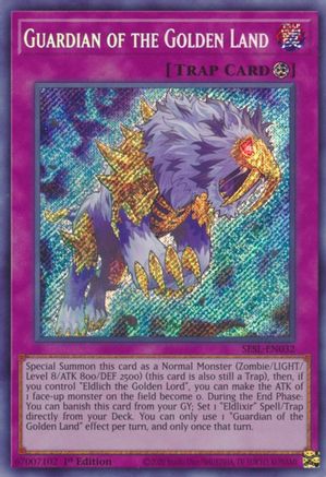 Guardian of the Golden Land (SESL-EN032) - Secret Slayers 1st Edition
