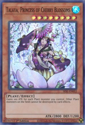 Talaya, Princess of Cherry Blossoms (SESL-EN052) - Secret Slayers 1st Edition