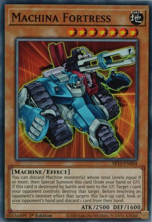 Machina Fortress (SR10-EN004) - Structure Deck: Mechanized Madness 1st Edition