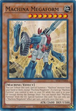 Machina Megaform (SR10-EN008) - Structure Deck: Mechanized Madness 1st Edition