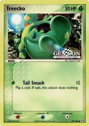 Treecko - 70/106 (GEN CON) 70 - Miscellaneous Cards & Products