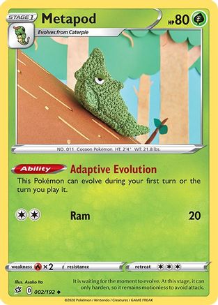 Metapod 2/192 - Rebel Clash