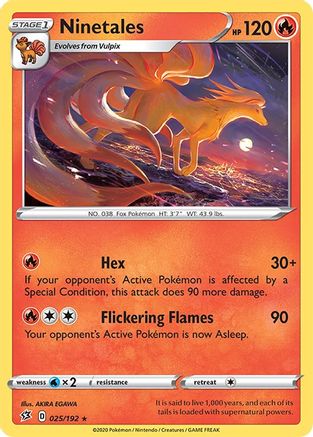 Ninetales 25/192 - Rebel Clash