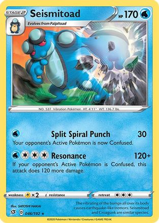 Seismitoad 46/192 - Rebel Clash