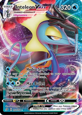 Inteleon VMAX 50/192 - Rebel Clash Holofoil