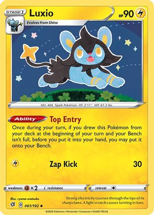 Luxio 61/192 - Rebel Clash