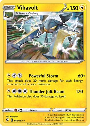 Vikavolt 66/192 - Rebel Clash Holofoil