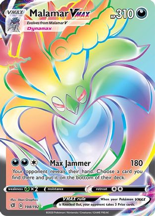 Malamar VMAX 198/192 - Rebel Clash Holofoil