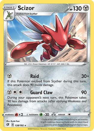 Scizor 128/192 - Rebel Clash