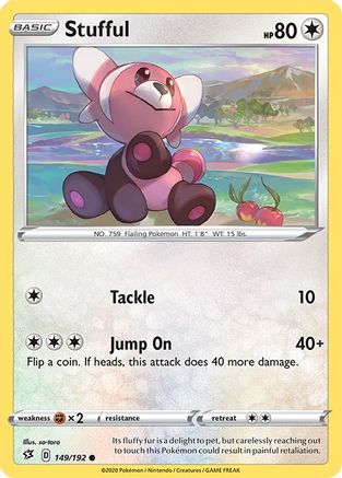 Stufful 149/192 - Rebel Clash Reverse Holofoil