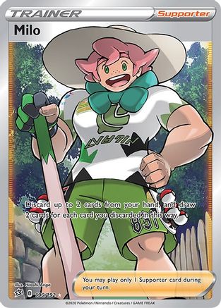 Milo (Full Art) 190/192 - Rebel Clash Holofoil