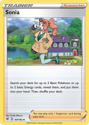 Sonia 167/192 - Rebel Clash Reverse Holofoil