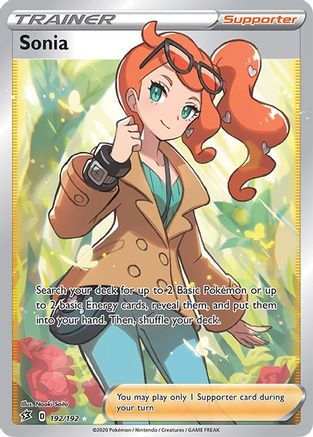 Sonia 192/192 - Rebel Clash Holofoil