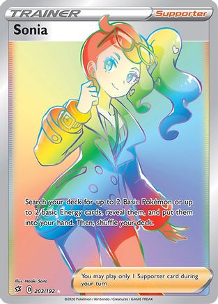 Sonia 203/192 - Rebel Clash Holofoil