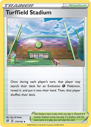 Turffield Stadium 170/192 - Rebel Clash Reverse Holofoil