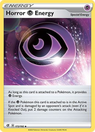 Horror Psychic Energy 172/192 - Rebel Clash Reverse Holofoil