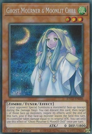 Ghost Mourner & Moonlit Chill (ETCO-EN036) - Eternity Code 1st Edition
