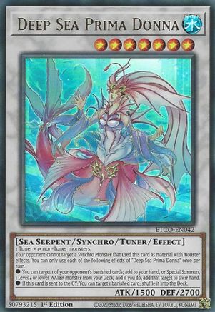 Deep Sea Prima Donna (ETCO-EN042) - Eternity Code 1st Edition