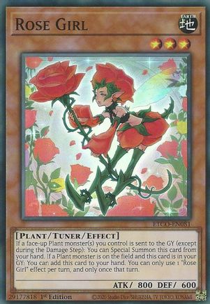 Rose Girl (ETCO-EN081) - Eternity Code 1st Edition