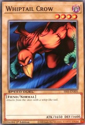 Whiptail Crow (SS05-ENA05) - Speed Duel Decks: Twisted Nightmares 1st Edition