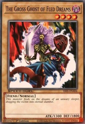 The Gross Ghost of Fled Dreams (SS05-ENA06) - Speed Duel Decks: Twisted Nightmares 1st Edition