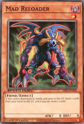 Mad Reloader (SS05-ENA20) - Speed Duel Decks: Twisted Nightmares 1st Edition