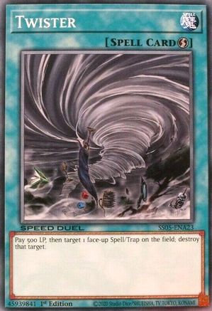 Twister (SS05-ENA23) - Speed Duel Decks: Twisted Nightmares 1st Edition