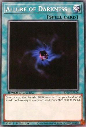 Allure of Darkness - SS05-ENA26 - Speed Duel Decks: Twisted Nightmares 1st Edition
