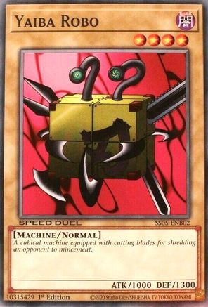 Yaiba Robo (SS05-ENB02) - Speed Duel Decks: Twisted Nightmares 1st Edition