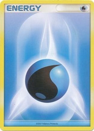 Water Energy (2007 Unnumbered D/P Style Non-Holo) - League & Championship Cards