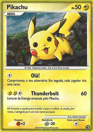 Pikachu (Portuguese) - PW - Pikachu World Collection Promos Holofoil