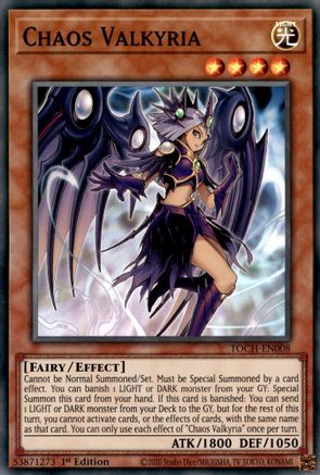 Chaos Valkyria (TOCH-EN008) - Toon Chaos Unlimited