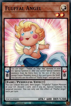 Fluffal Angel (TOCH-EN020) - Toon Chaos 1st Edition