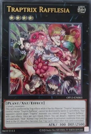 Traptrix Rafflesia (UTR) (OP13-EN003) - OTS Tournament Pack 13 Unlimited