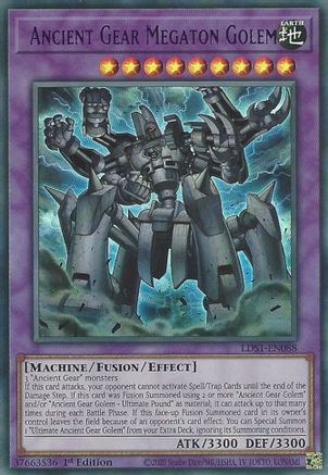 Ancient Gear Megaton Golem (Purple) - LDS1-EN088 - Legendary Duelists: Season 1 1st Edition