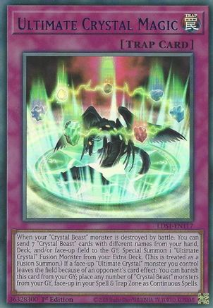 Ultimate Crystal Magic (Blue) (LDS1-EN117) - Legendary Duelists: Season 1 1st Edition