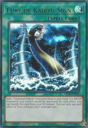 Fury of Kairyu-Shin (LDS1-EN120) - Legendary Duelists: Season 1 1st Edition