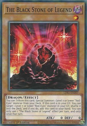 The Black Stone of Legend (LDS1-EN007) - Legendary Duelists: Season 1 1st Edition