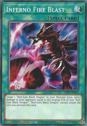 Inferno Fire Blast (LDS1-EN016) - Legendary Duelists: Season 1 1st Edition