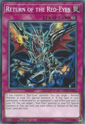 Return of the Red-Eyes (LDS1-EN020) - Legendary Duelists: Season 1 1st Edition