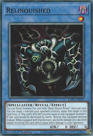 Relinquished (LDS1-EN047) - Legendary Duelists: Season 1 1st Edition