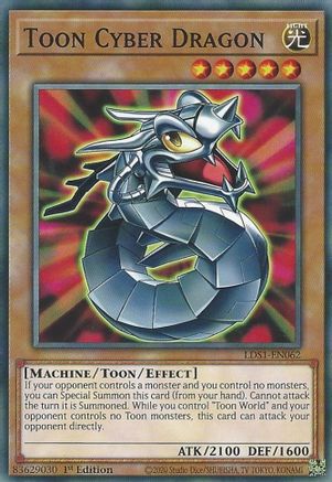 Toon Cyber Dragon (LDS1-EN062) - Legendary Duelists: Season 1 1st Edition