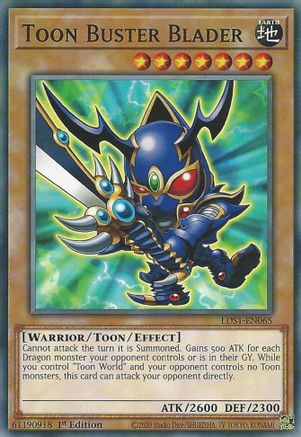 Toon Buster Blader (LDS1-EN065) - Legendary Duelists: Season 1 1st Edition