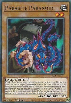 Parasite Paranoid (LDS1-EN071) - Legendary Duelists: Season 1 1st Edition