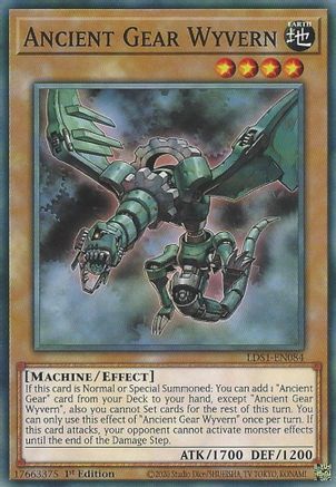 Ancient Gear Wyvern - LDS1-EN084 - Legendary Duelists: Season 1 1st Edition