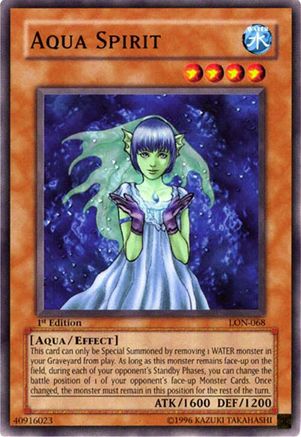 Aqua Spirit (LON-068) - Labyrinth of Nightmare 1st Edition
